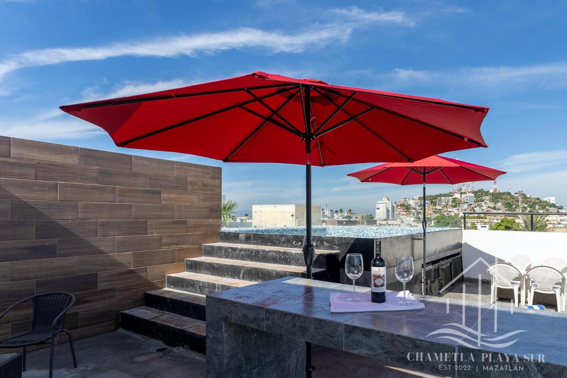Appartement Luxe Modern-5 Star Area-walk 2 Beach-pool-bbq-view-king Bed *